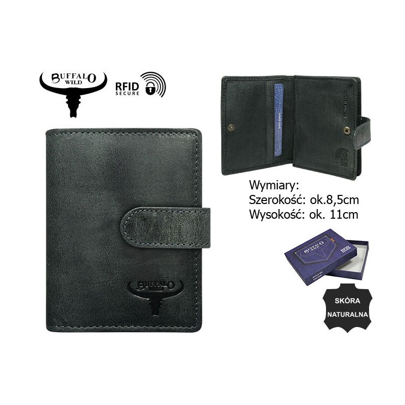 Візитниця Buffalo Wild N1185L-HP BLACK Візитниця Buffalo Wild N1185L-HP BLACK